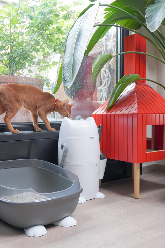 猫トイレの臭いに悩まない!消臭機能付きゴミ箱の活用術