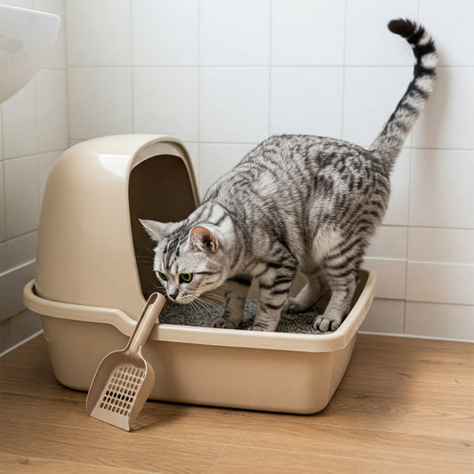 猫がストレスを感じるトイレ環境とは？