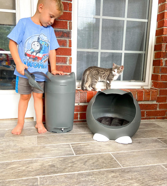 猫のおしっこ臭を元から断つ！密閉ゴミ箱の効果と選び方